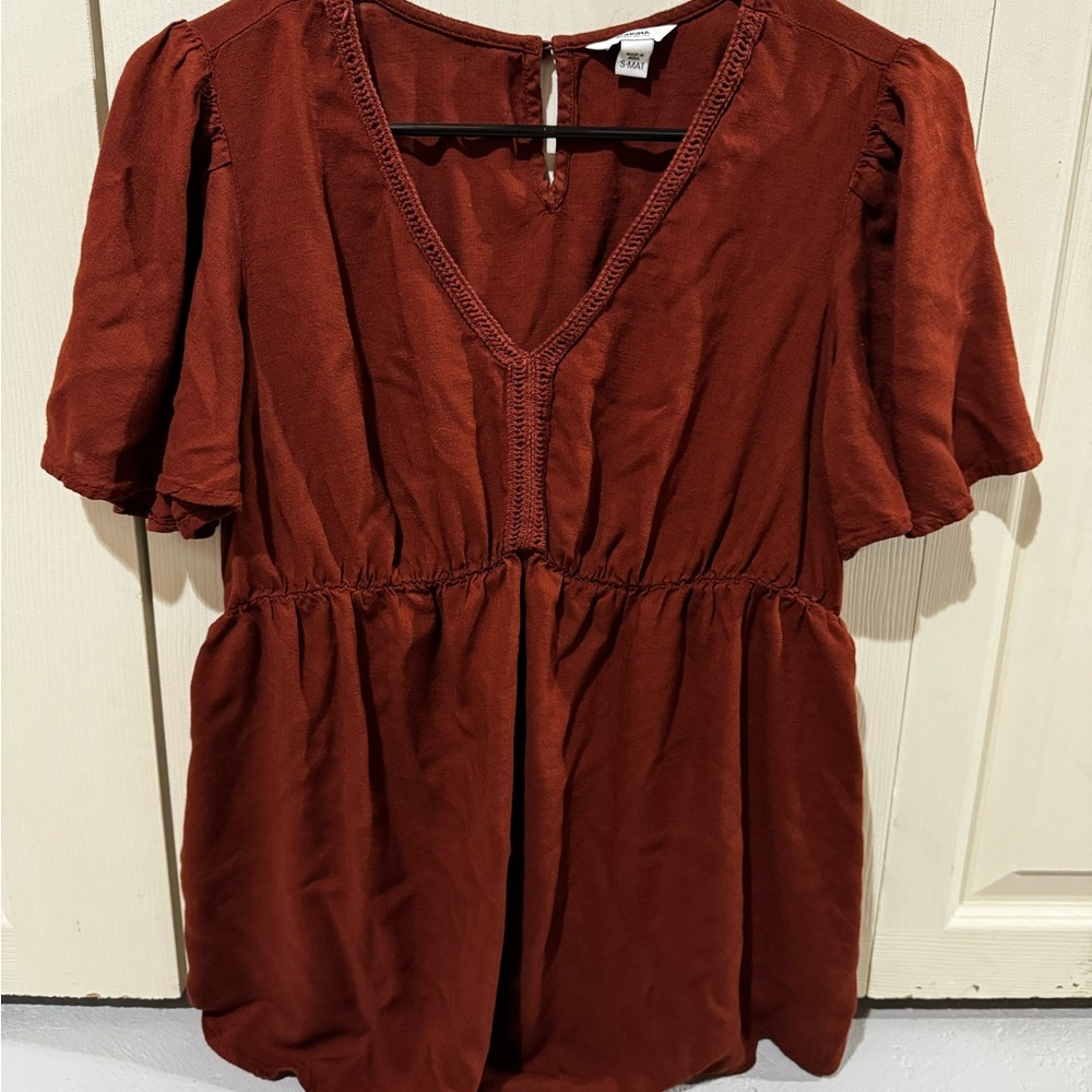 Sonoma Women's Deep Rust Blouse